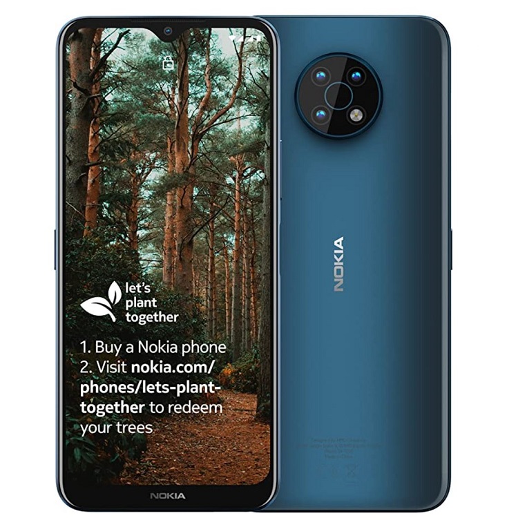 Nokia G50 5 G Smartphone mit 6,82 Zoll-Display