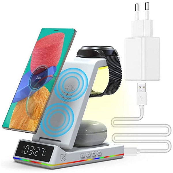 PINRUIGE Z6 Wireless Charger für Samsung und iPhone