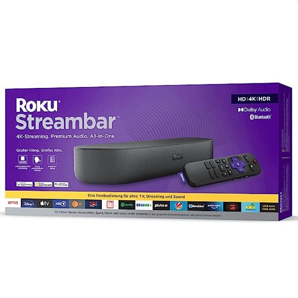 Roku Streambar Streaming Media Player und Soundbar in einem